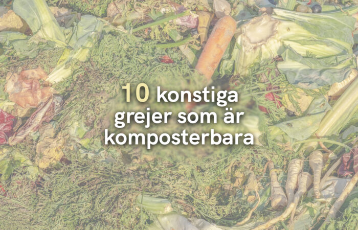 10 konstiga grejer som är komposterbara