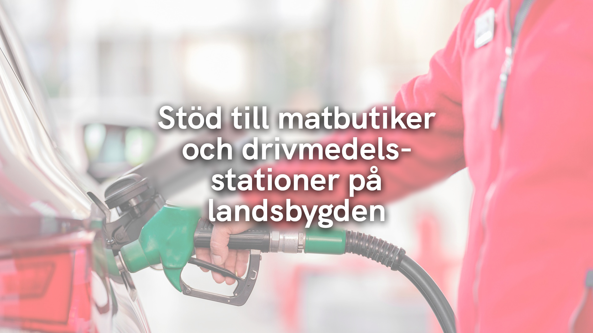 Stöd till matbutiker och drivmedelsstationer på landsbygden