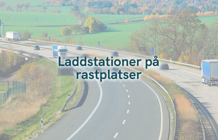 Laddstationer på rastplatser