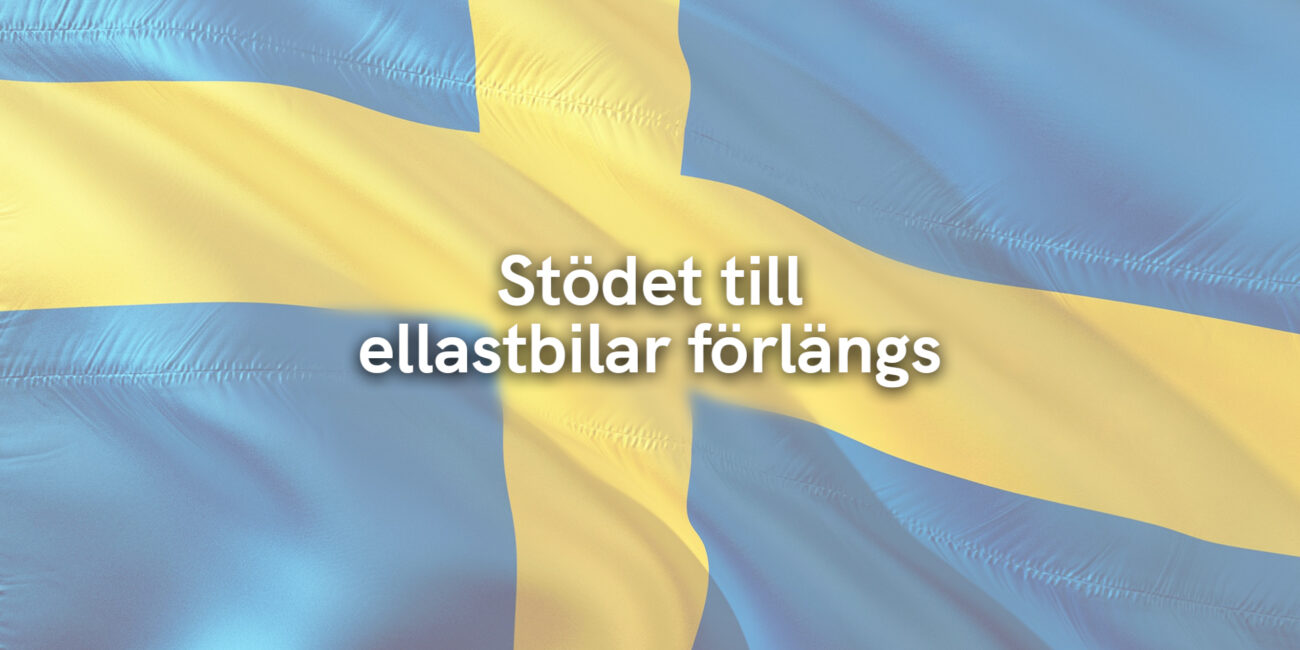 Stödet till ellastbilar förlängs