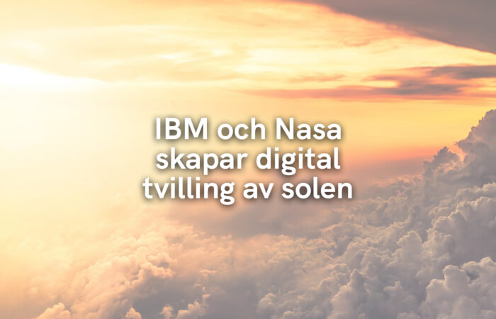 IBM och Nasa skapar digital tvilling av solen