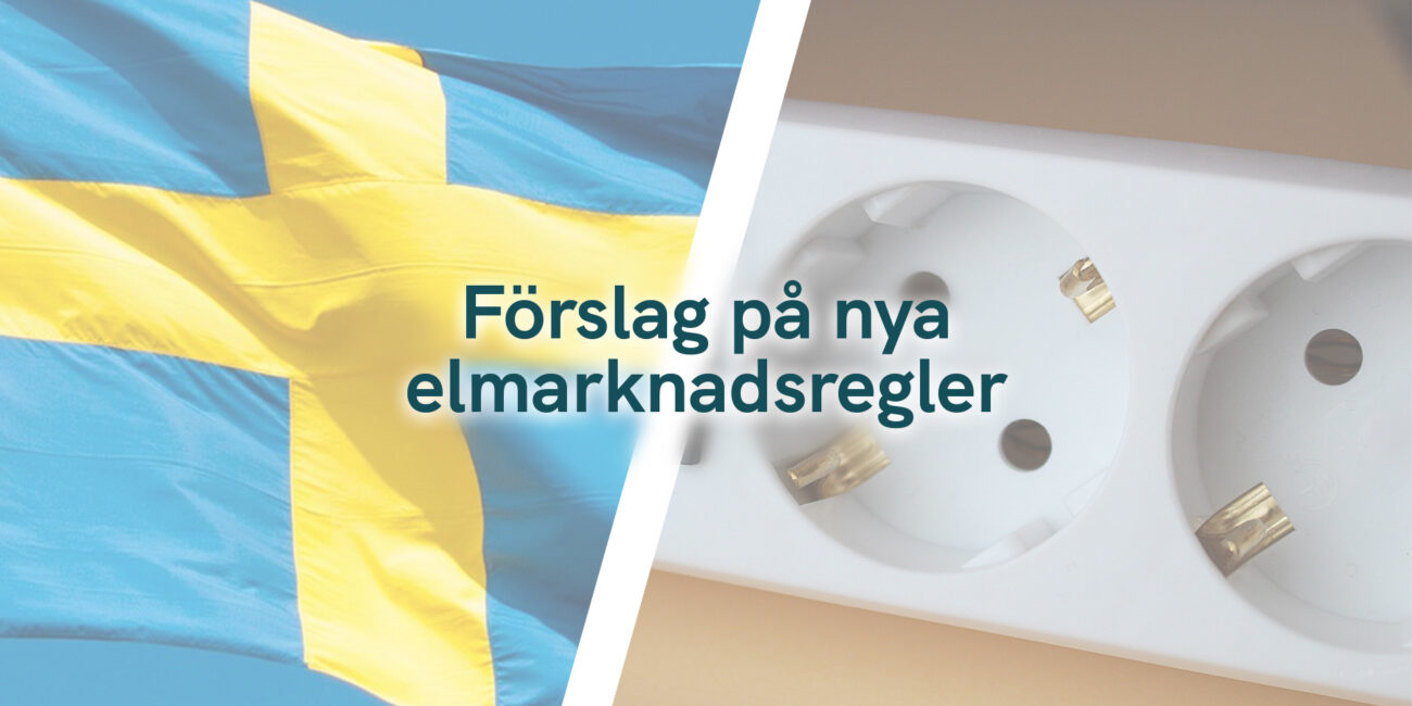 Förslag på nya elmarknadsregler