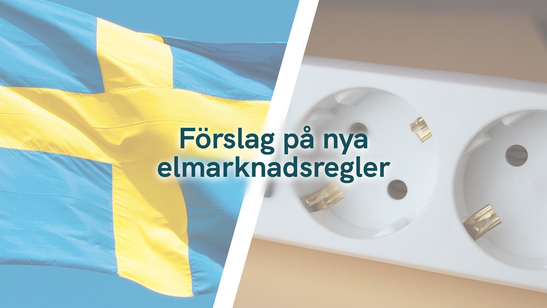Förslag på nya elmarknadsregler