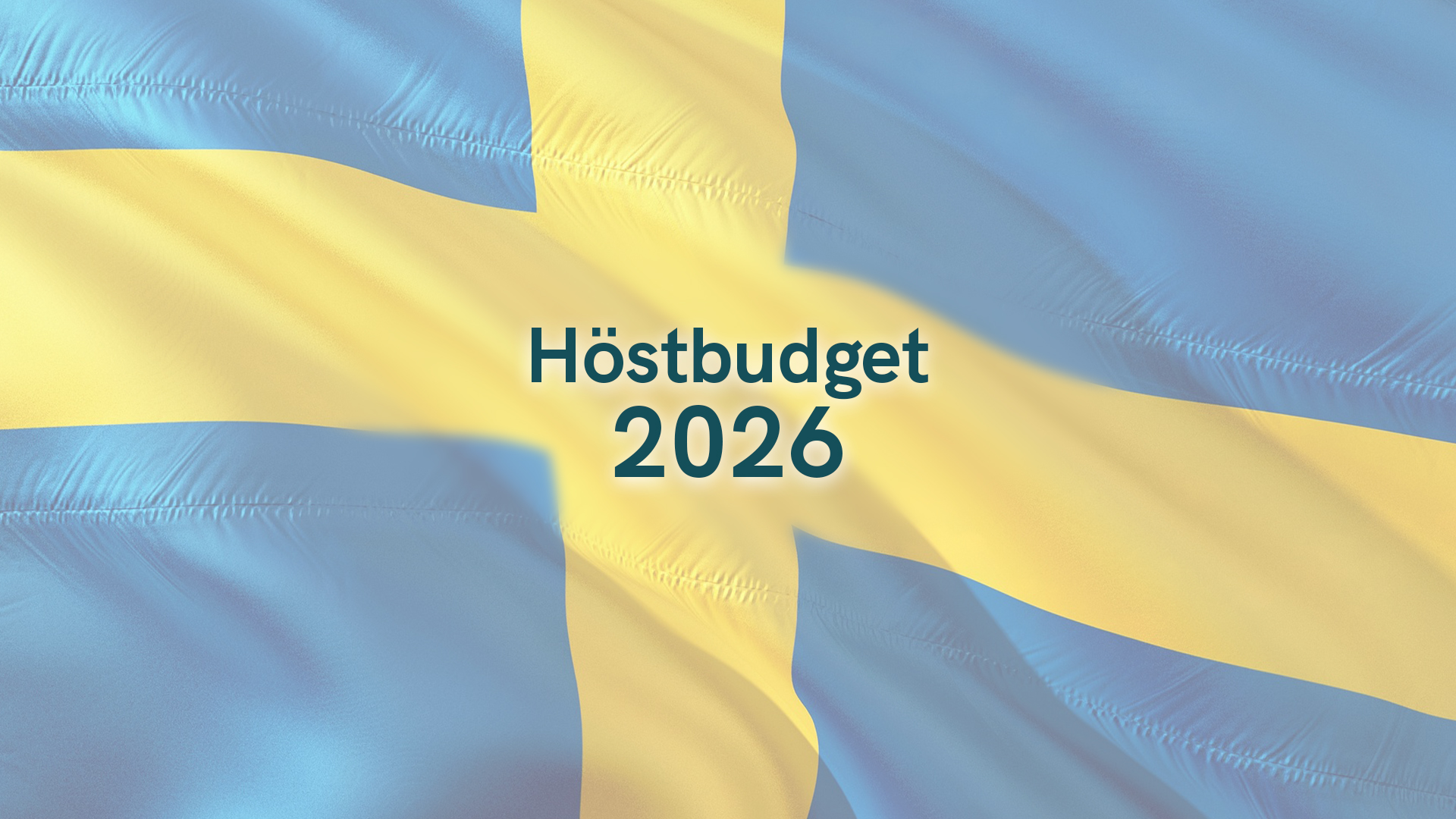 Höstbudget 2026