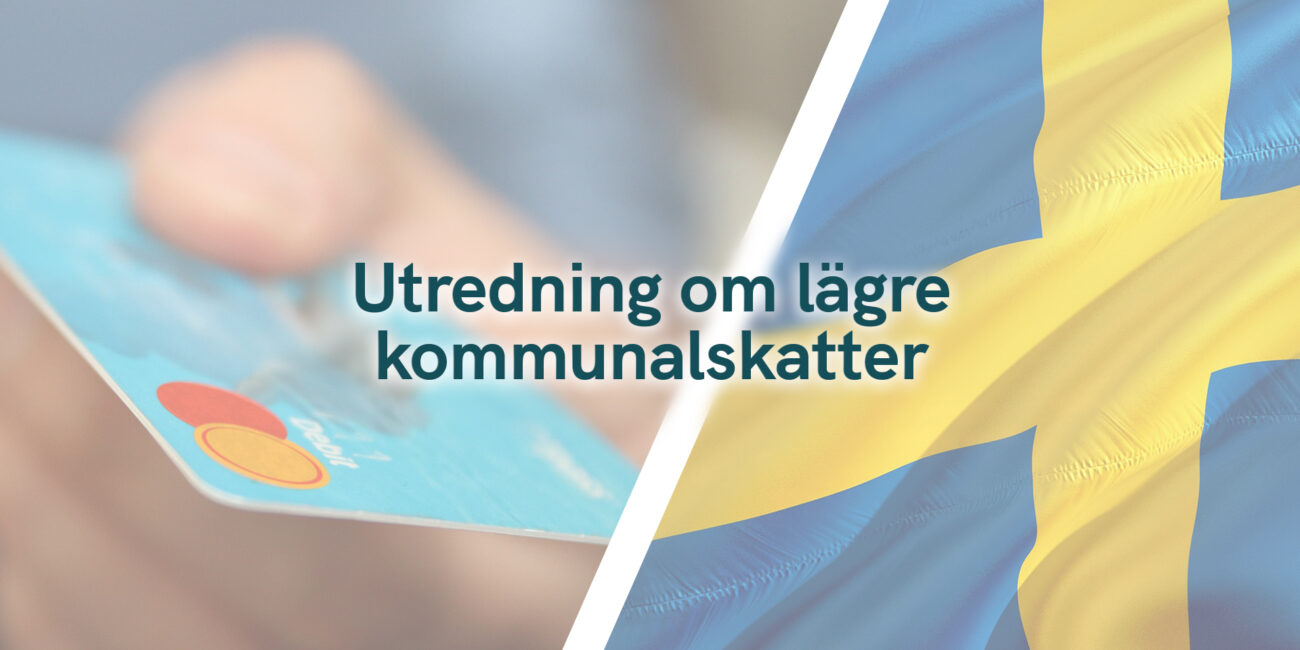 Utredning om lägre kommunalskatter