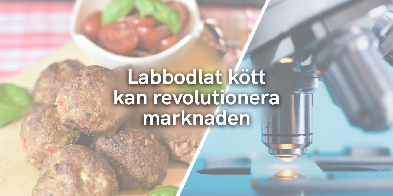 Labbodlat kött kan revolutionera marknaden