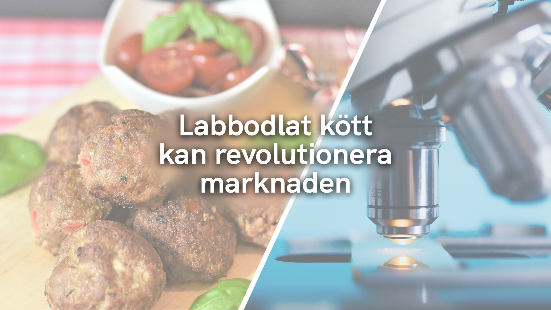 Labbodlat kött kan revolutionera marknaden