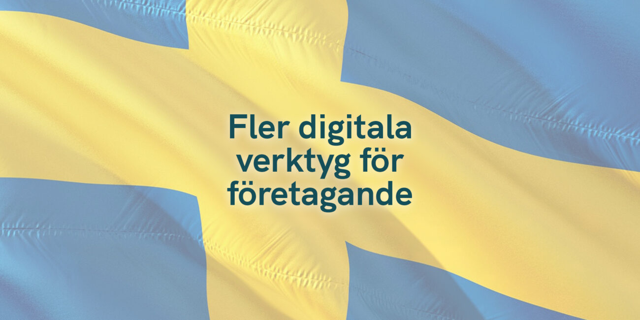 Fler digitala verktyg för företagande