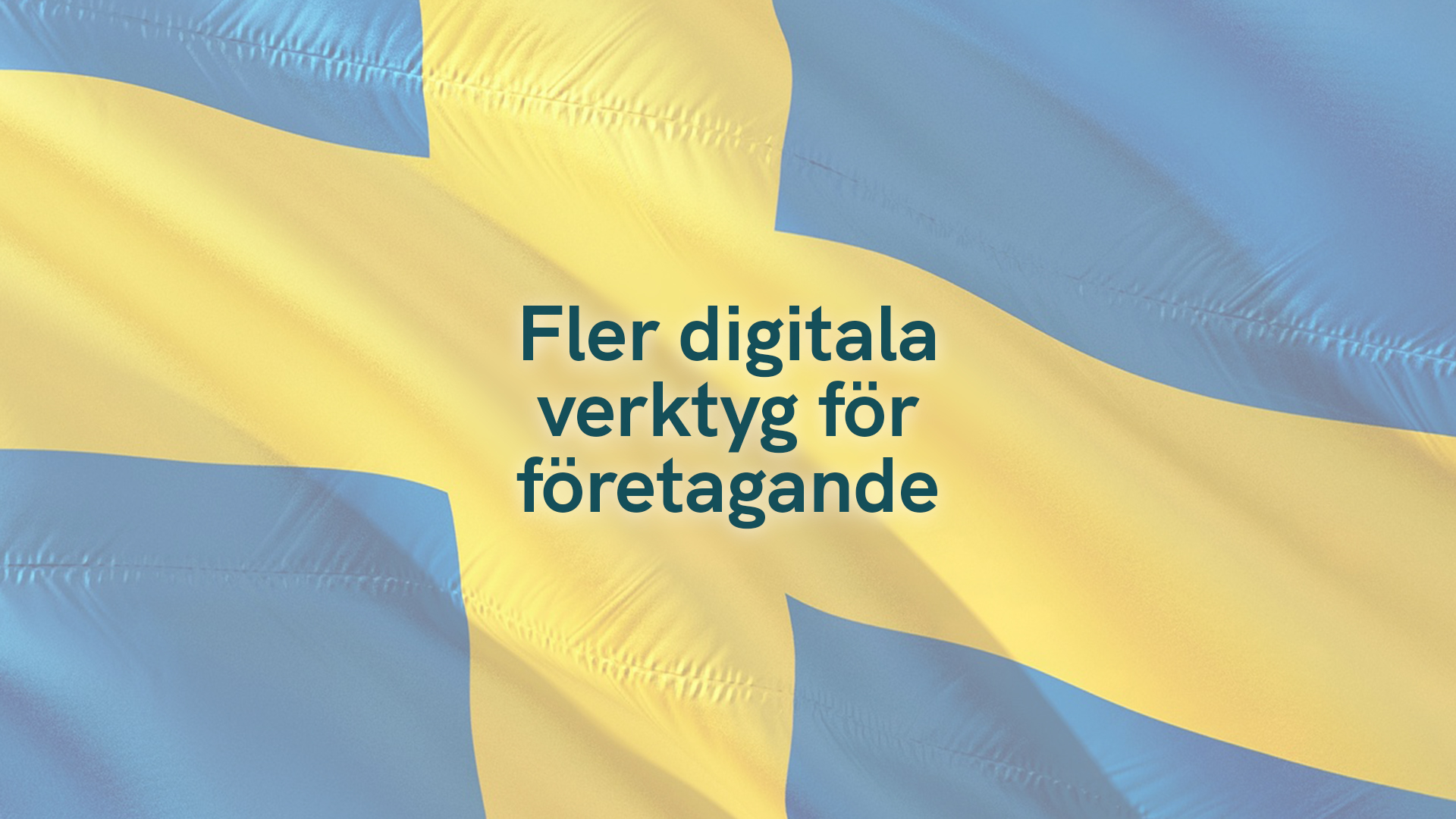 Fler digitala verktyg för företagande
