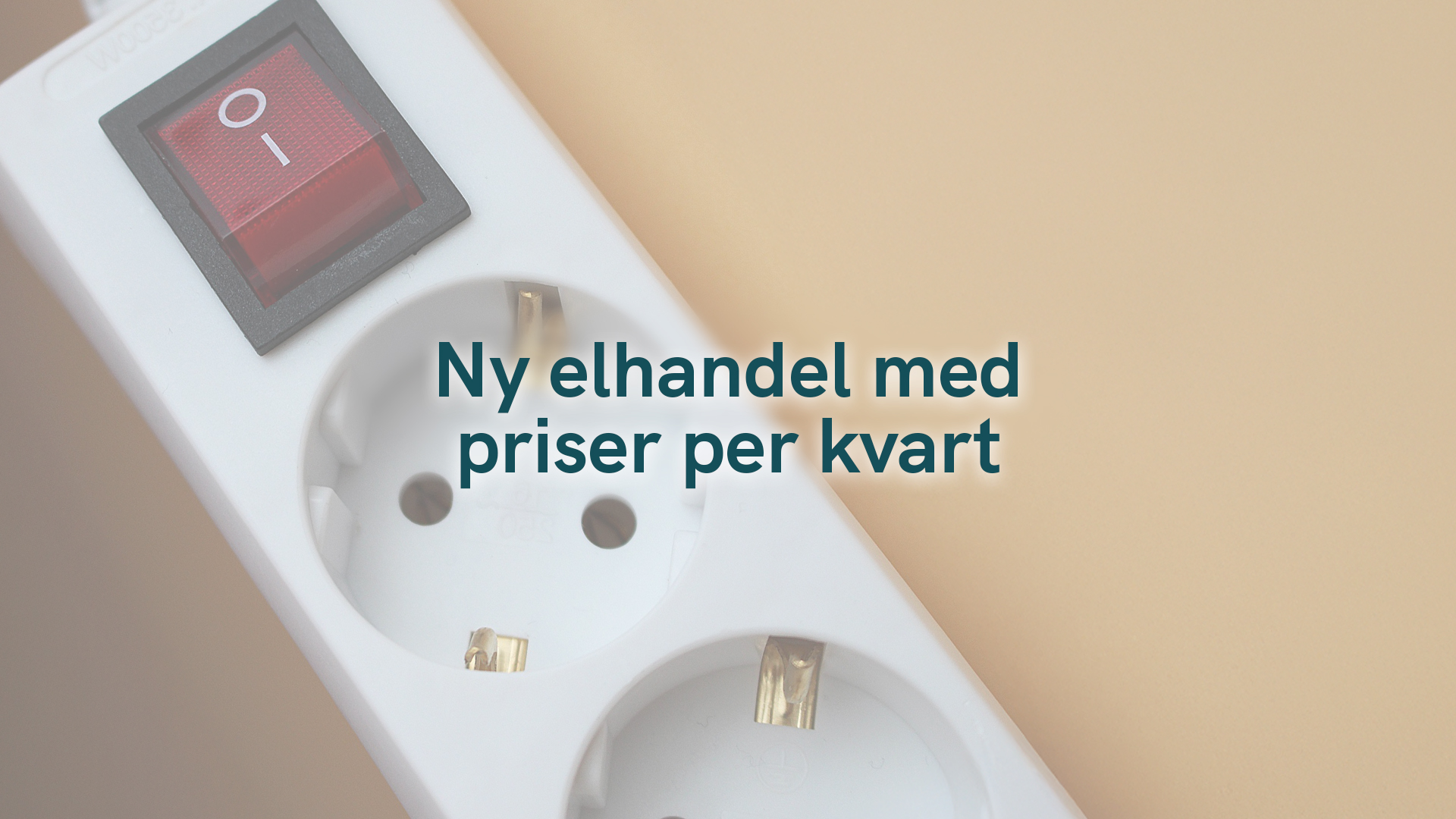 Ny elhandel med priser per kvart