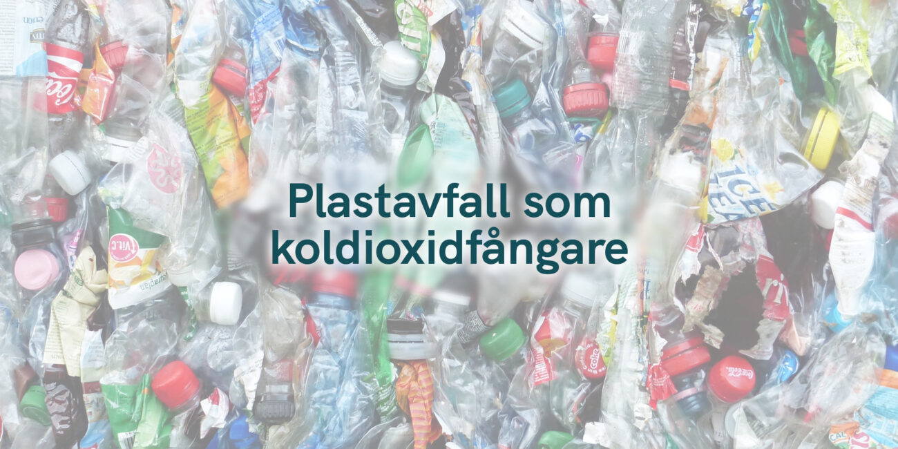 Plastavfall som koldioxidfångare