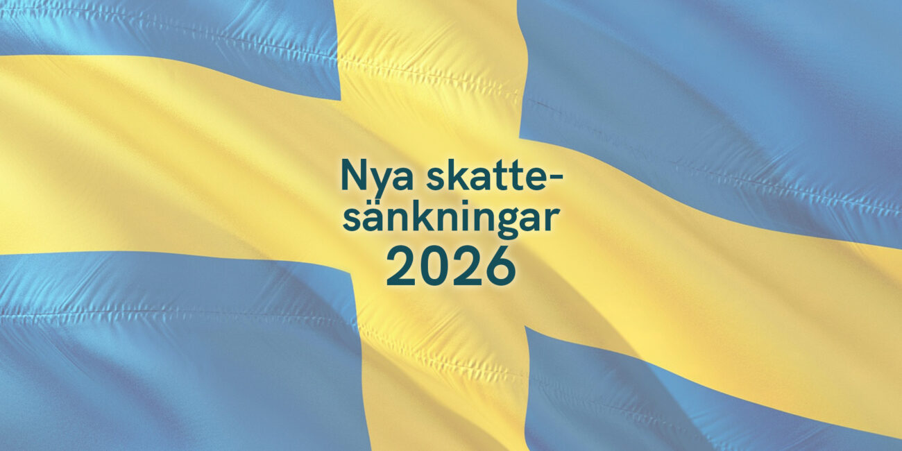 Nya skattesänkningar 2026